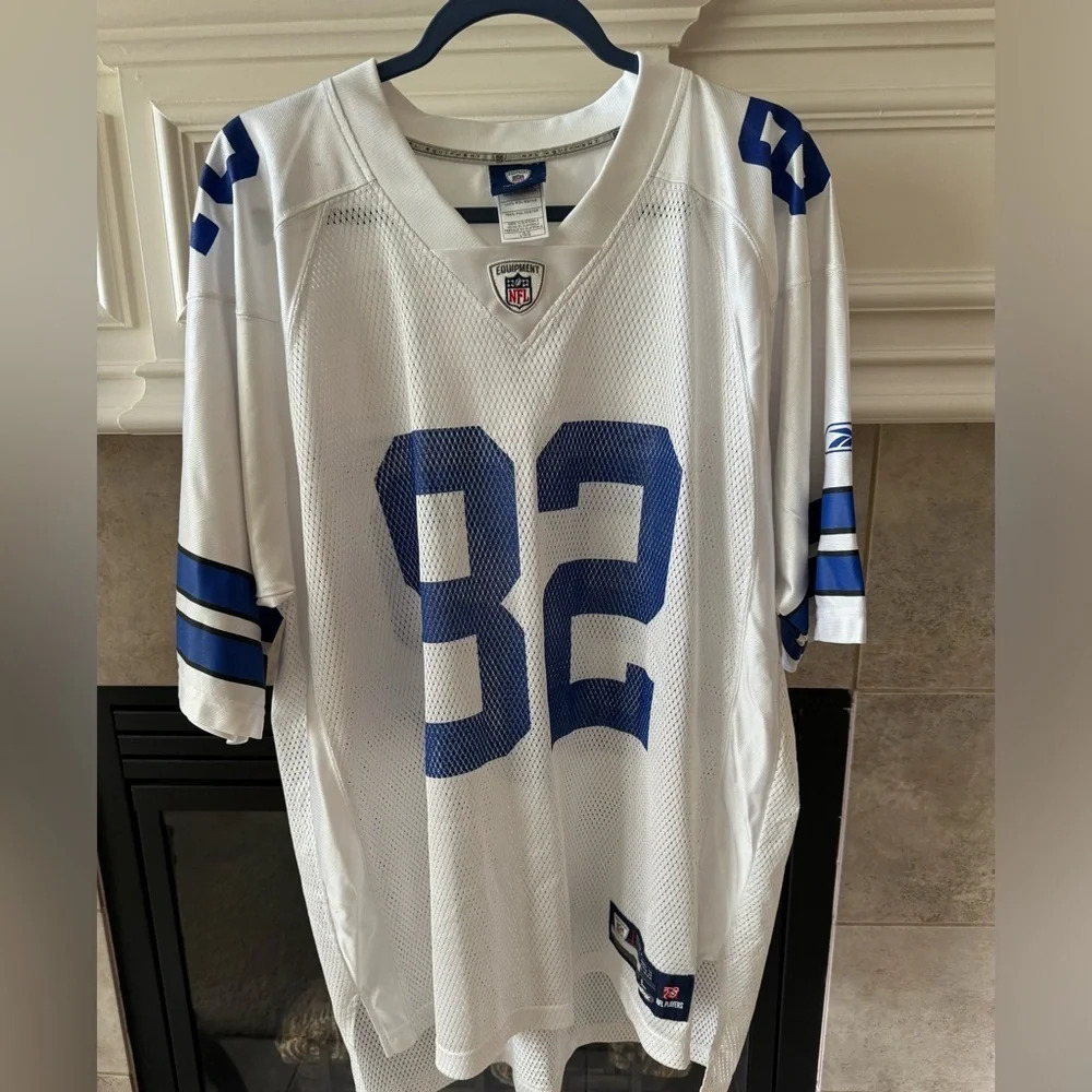 Reebok NFL On Field Jersey Dallas Cowboys Jason Witten #82 White Size L
